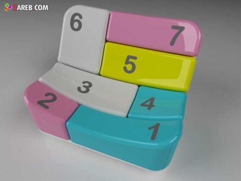 أشياء مصنوعة من لوحات المفاتيح التالفة