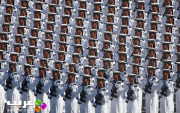 احتفال في الصين مع قمة الإنضباط العسكري