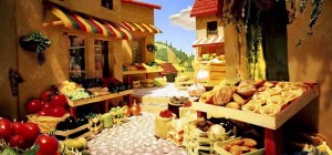 فنان يرسم اجمل الصور الطبيعية باستخدام الخظراوات