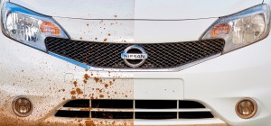 لأول مرة في عالم السيارات شركة Nissan تطور تقنية التنظيف الذاتي لسياراتها