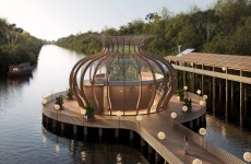 مكان رائع للتنزه في غابات الأمازون يستخدم الخيزران لربط الإنسان بالطبيعة